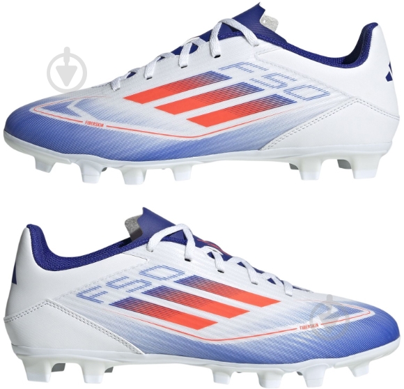 Футбольные бутсы Adidas F50 CLUB FXG IE0611 р.40 2/3 белый - фото 10