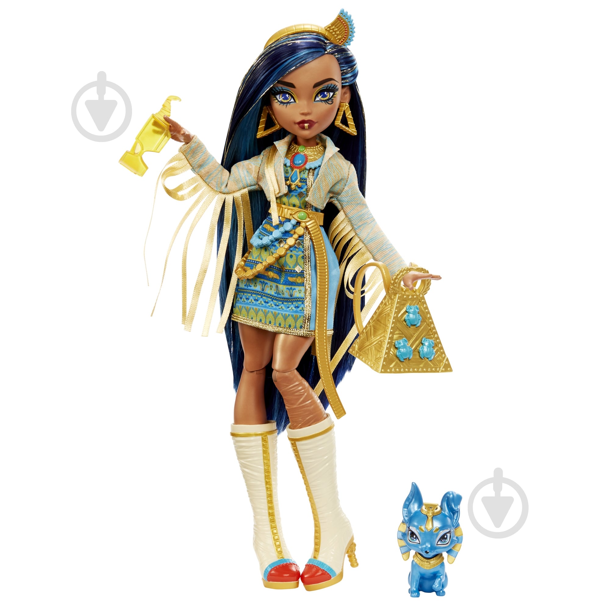 Кукла Monster High Клео "Монстро-классика" HHK54 - фото 1 Кукла Monster High Клео "Монстро-классика" HHK54 - фото 1