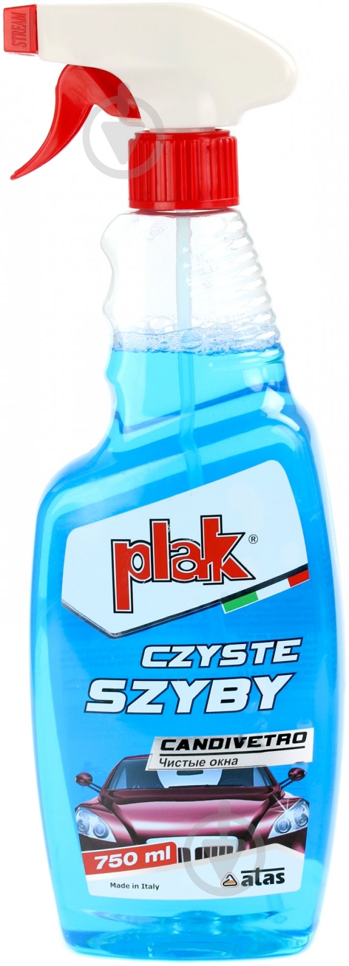 Очиститель стекол Atas Plak CANDIVETRO 750 мл - фото 1