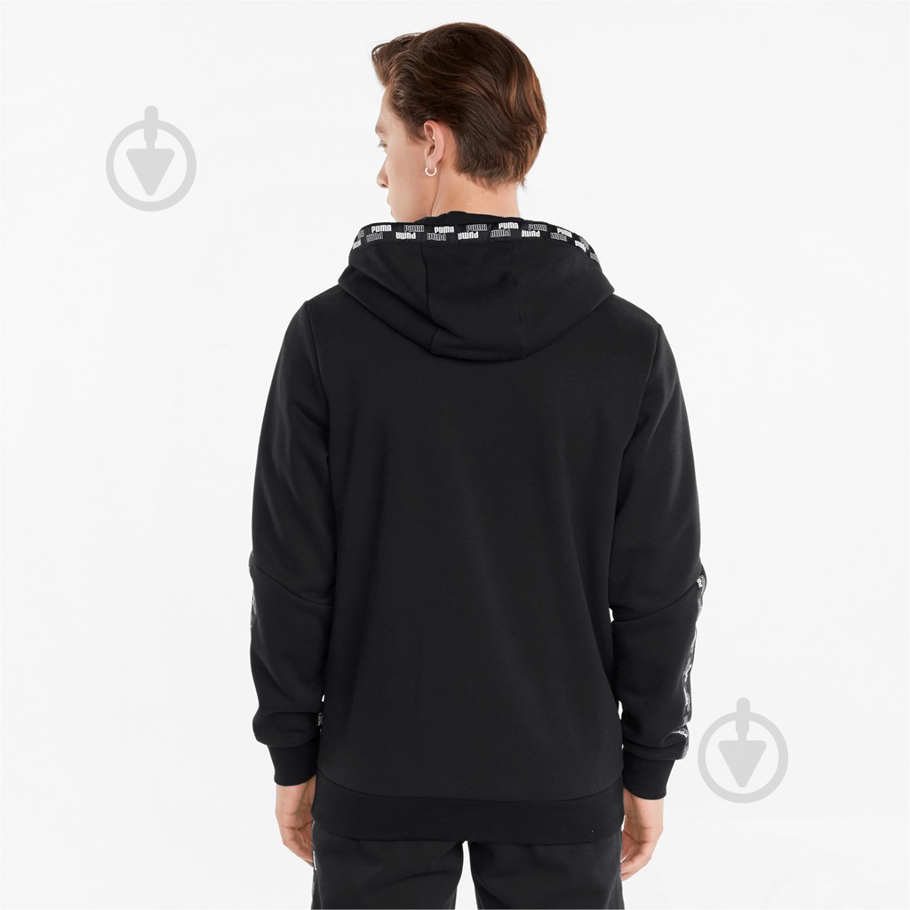 Толстовка Puma POWER FZ Hoodie 58939601 р. S черный - фото 4