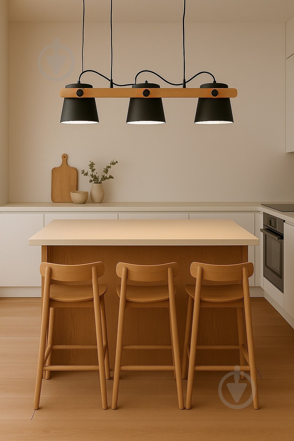 Люстра подвесная LIGHT SET VOLOSHKA RL 3x12 Вт /GX53 черный - фото 3 Люстра подвесная LIGHT SET VOLOSHKA RL 3x12 Вт /GX53 черный - фото 3