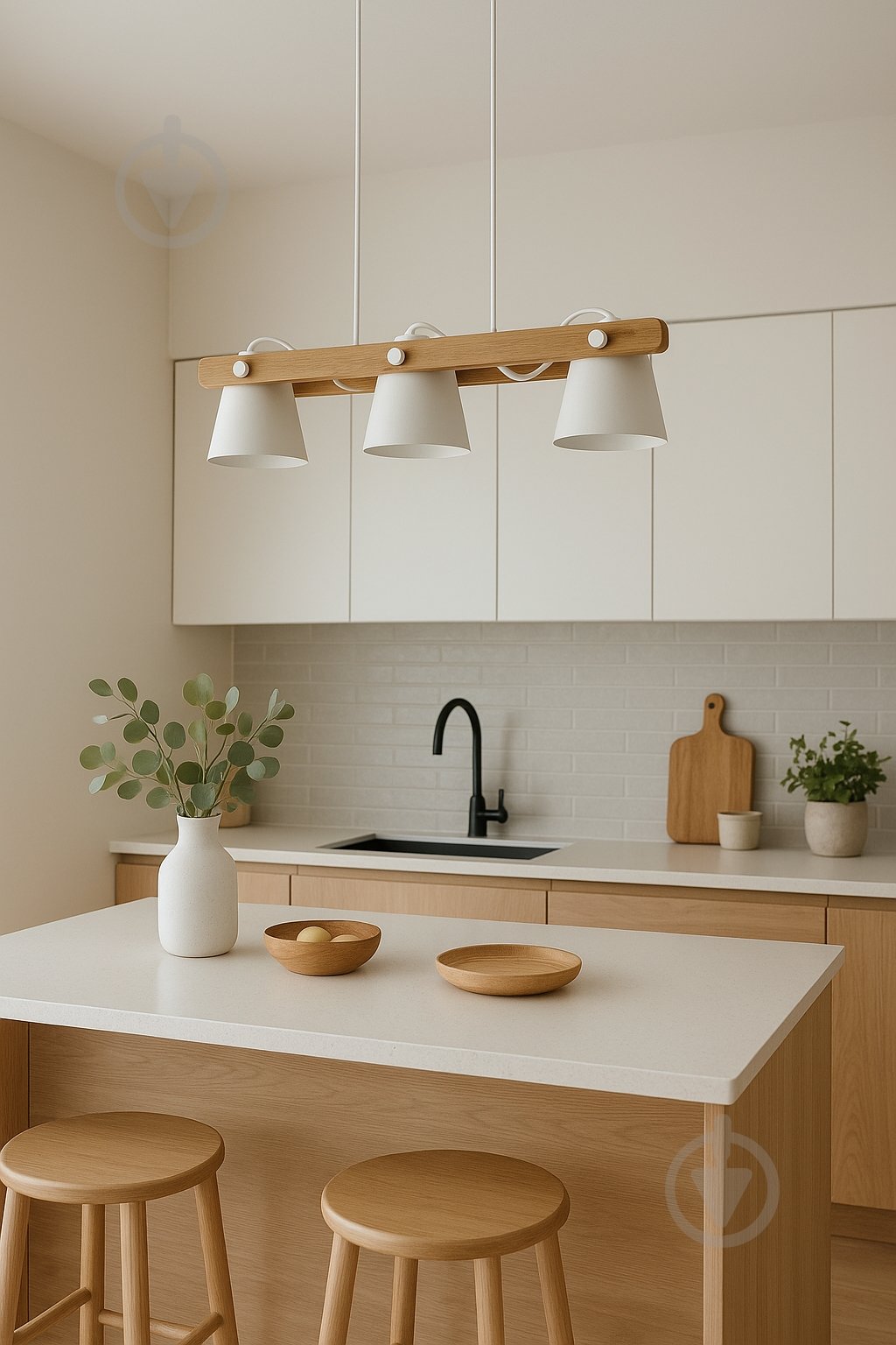 Люстра подвесная LIGHT SET VOLOSHKA RL 3x12 Вт /GX53 белый - фото 5 Люстра подвесная LIGHT SET VOLOSHKA RL 3x12 Вт /GX53 белый - фото 5