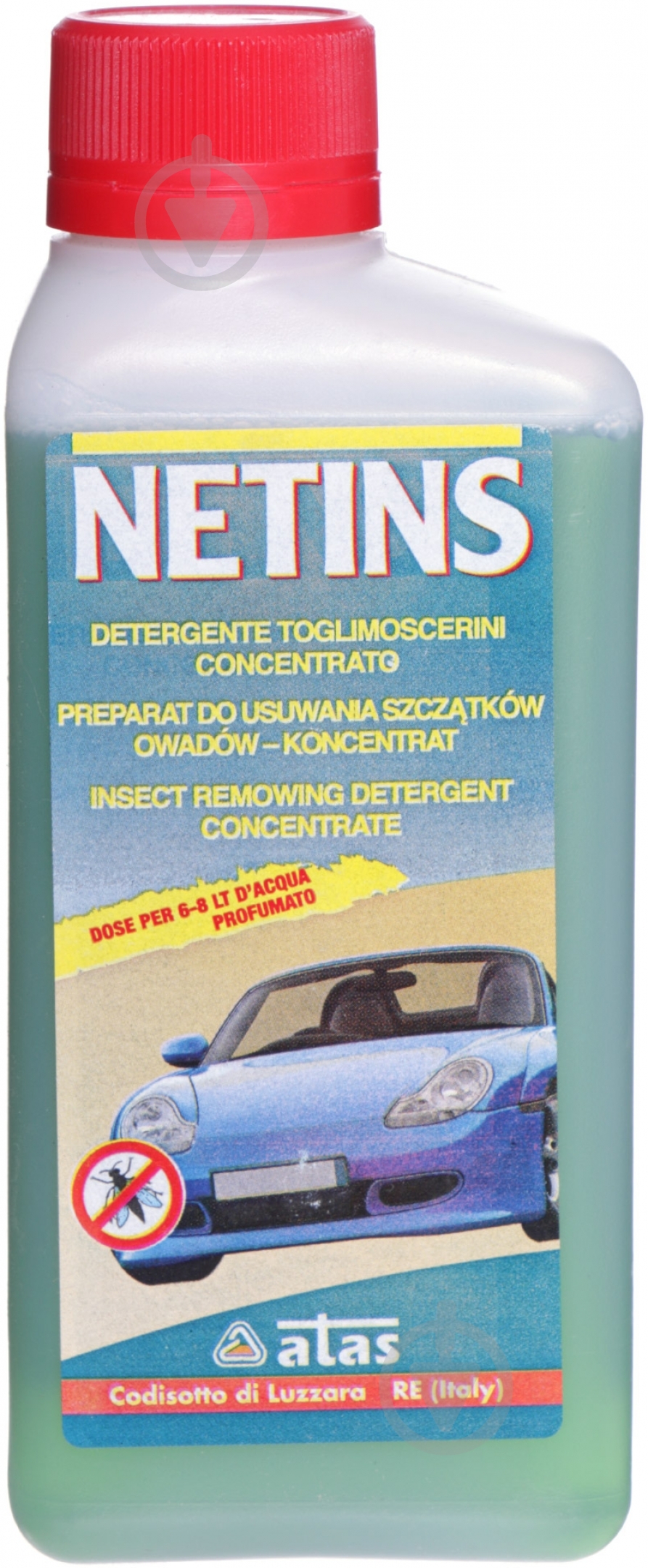 Очиститель стекол Atas NETINS 250 мл - фото 1