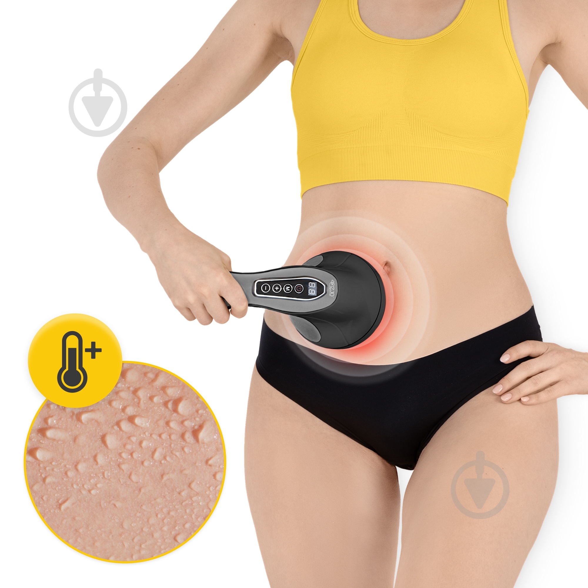 Ручной антицеллюлитный массажер 4fizjo Body Shaping 4 в 1 Black (P-5907739319128) - фото 11