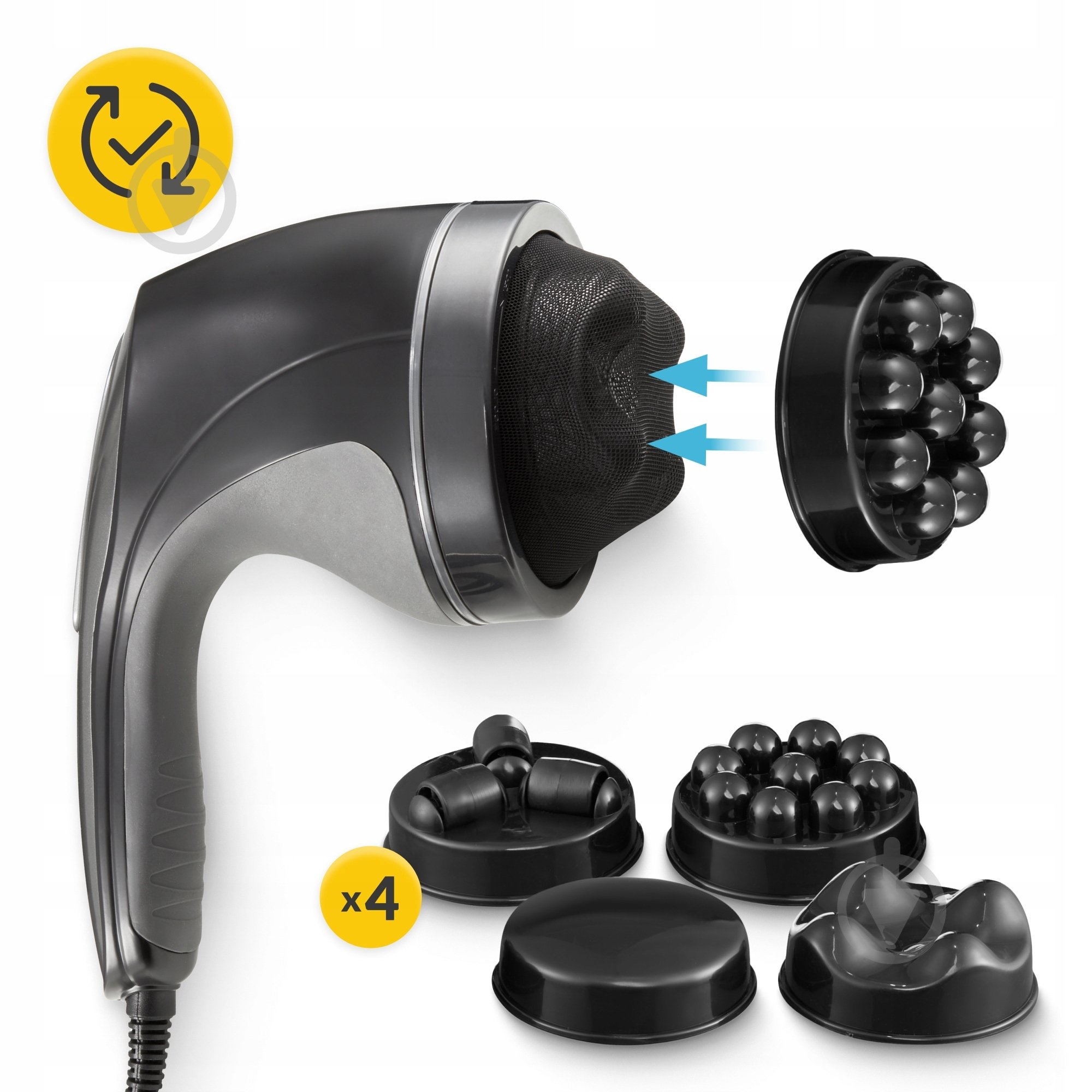 Ручной антицеллюлитный массажер 4fizjo Body Shaping 4 в 1 Black (P-5907739319128) - фото 10