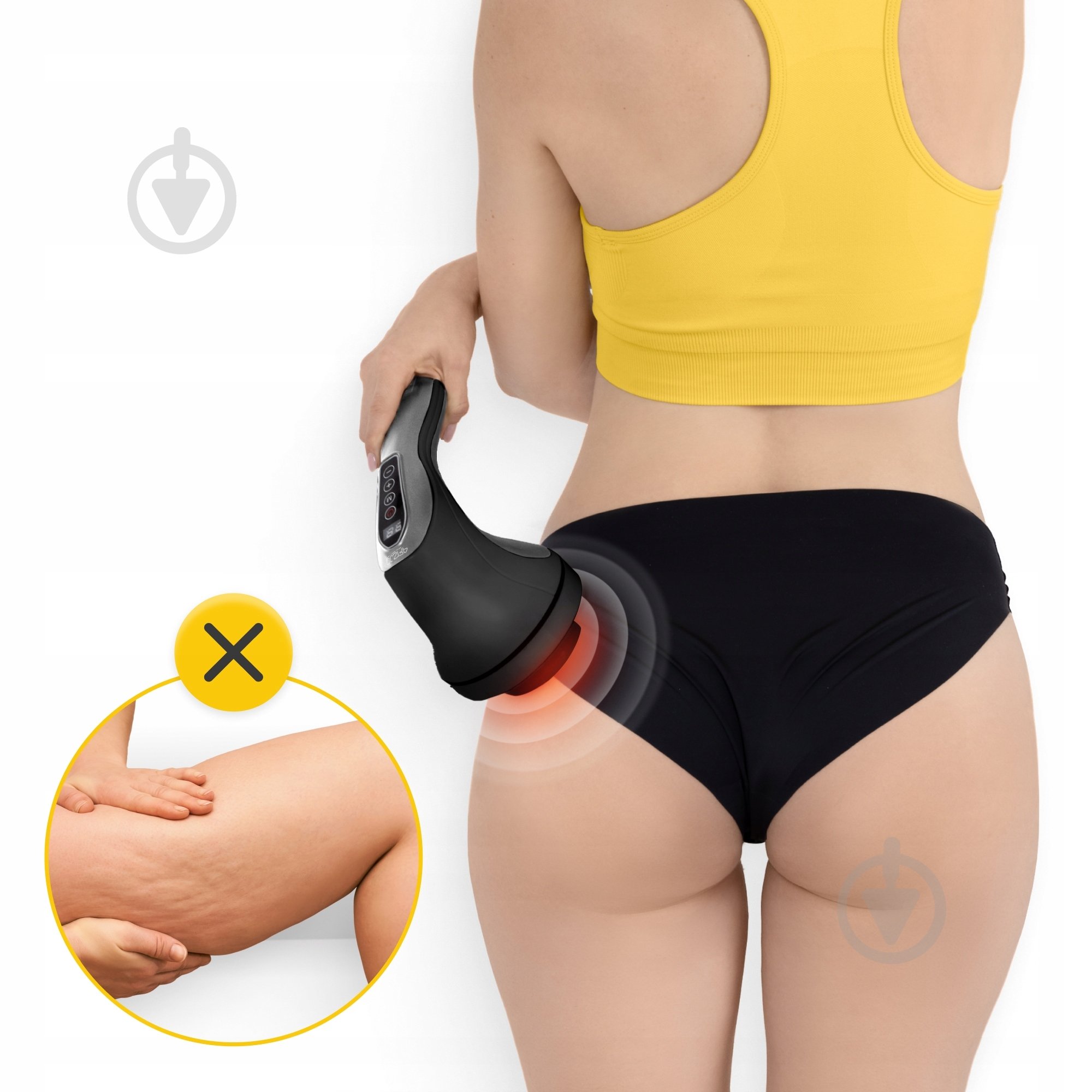 Ручной антицеллюлитный массажер 4fizjo Body Shaping 4 в 1 Black (P-5907739319128) - фото 9