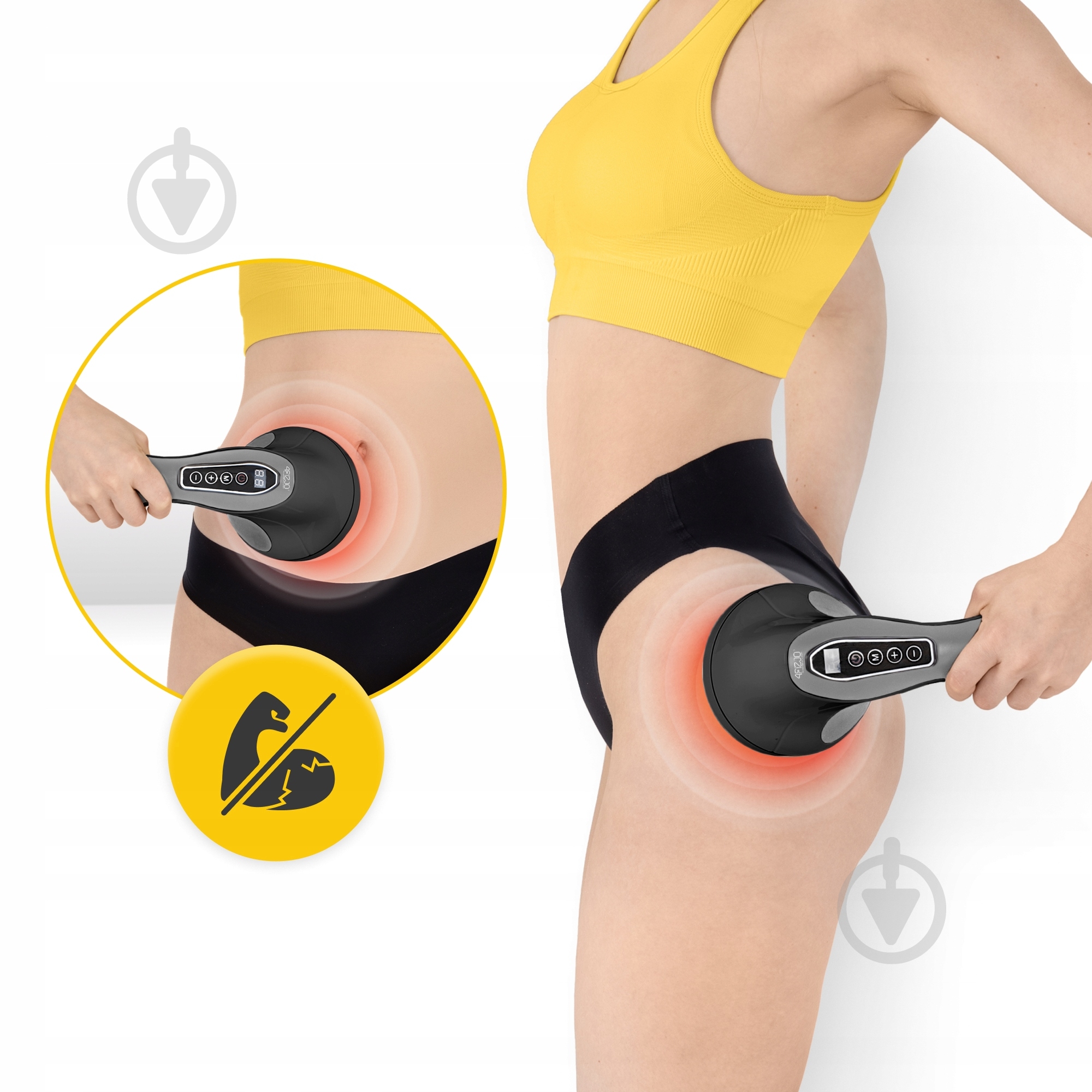 Ручной антицеллюлитный массажер 4fizjo Body Shaping 4 в 1 Black (P-5907739319128) - фото 6
