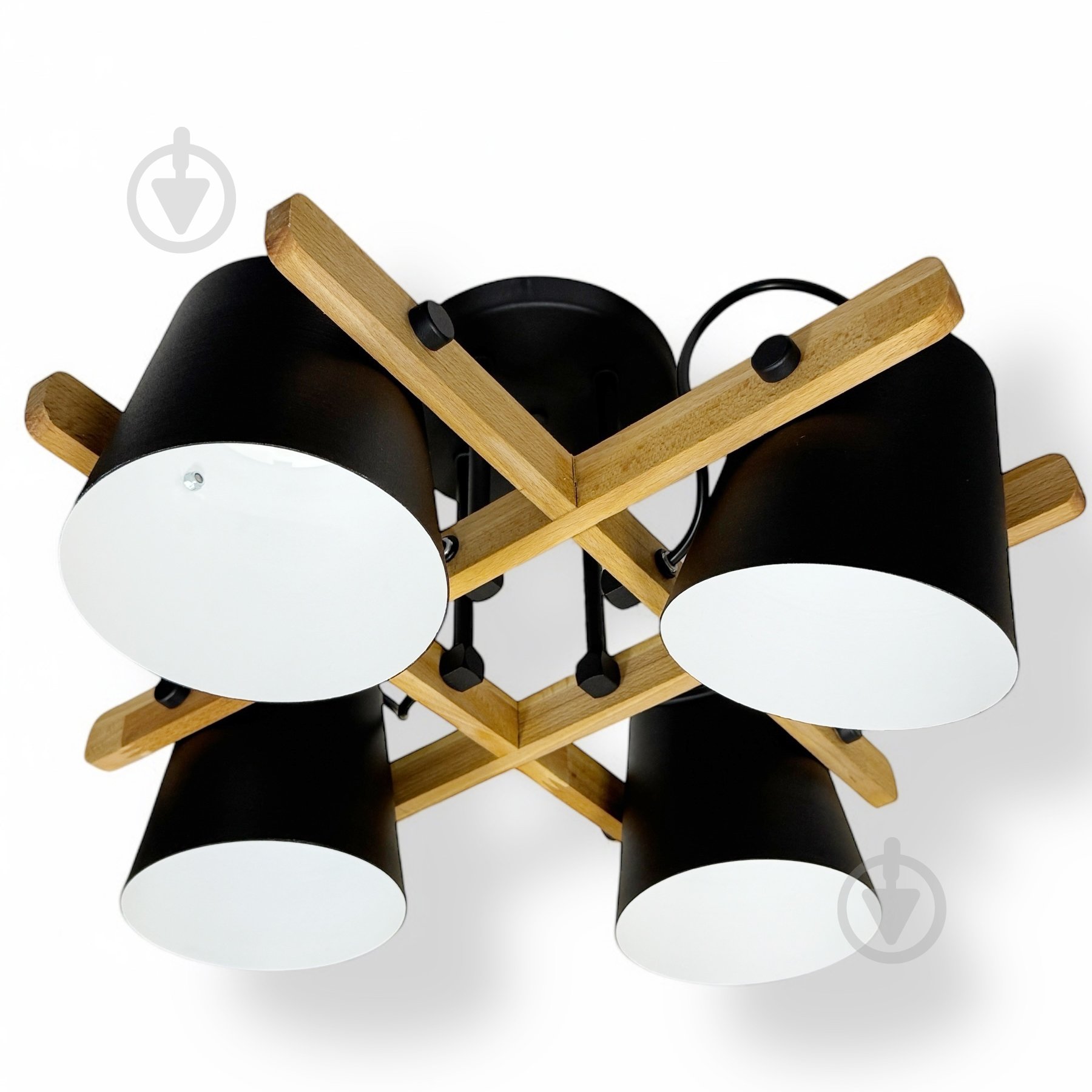 Люстра потолочная LIGHT SET VOLOSHKA СRL 4x12 Вт GX53 черный - фото 1 Люстра потолочная LIGHT SET VOLOSHKA СRL 4x12 Вт GX53 черный - фото 1