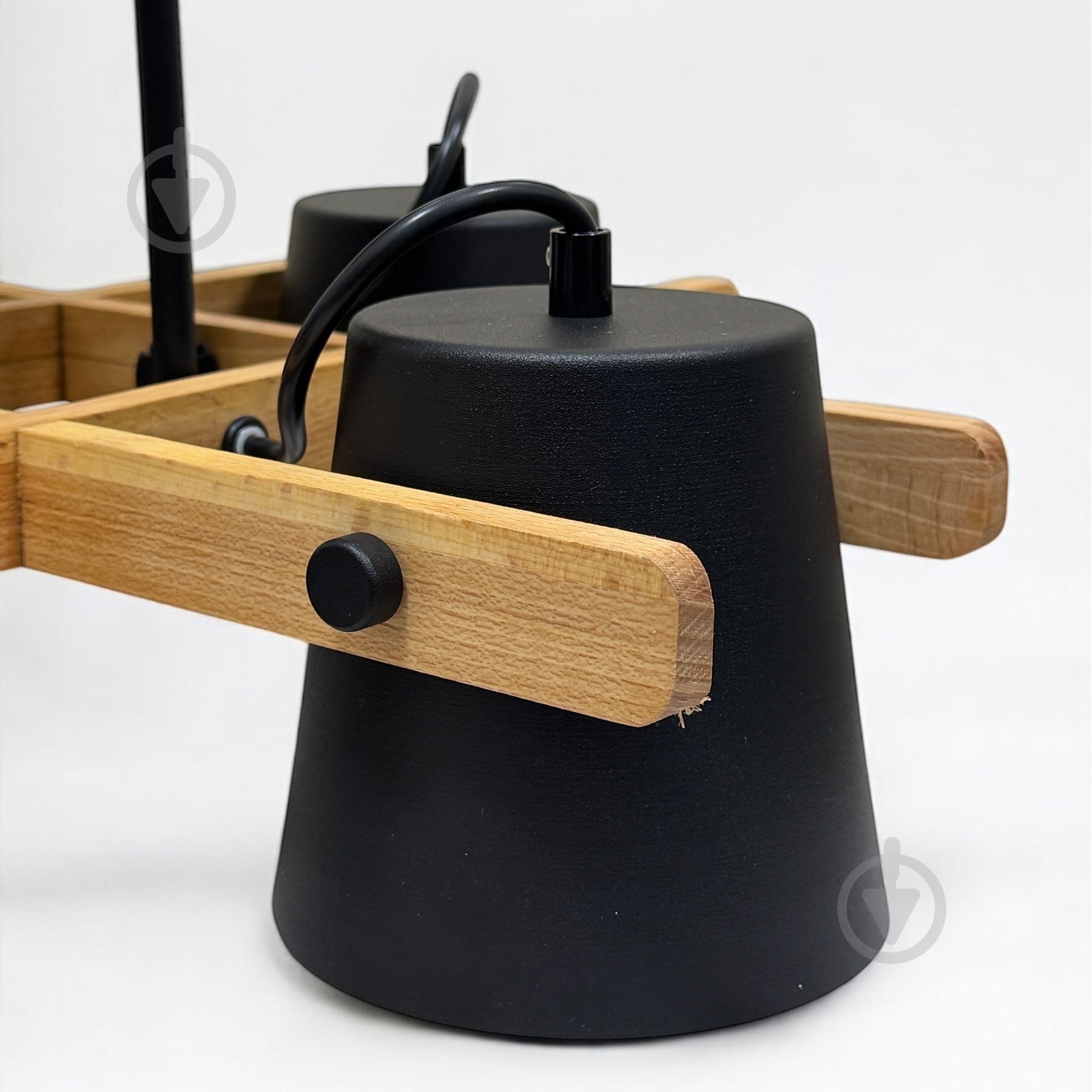 Люстра потолочная LIGHT SET VOLOSHKA СRL 4x12 Вт GX53 черный - фото 4 Люстра потолочная LIGHT SET VOLOSHKA СRL 4x12 Вт GX53 черный - фото 4