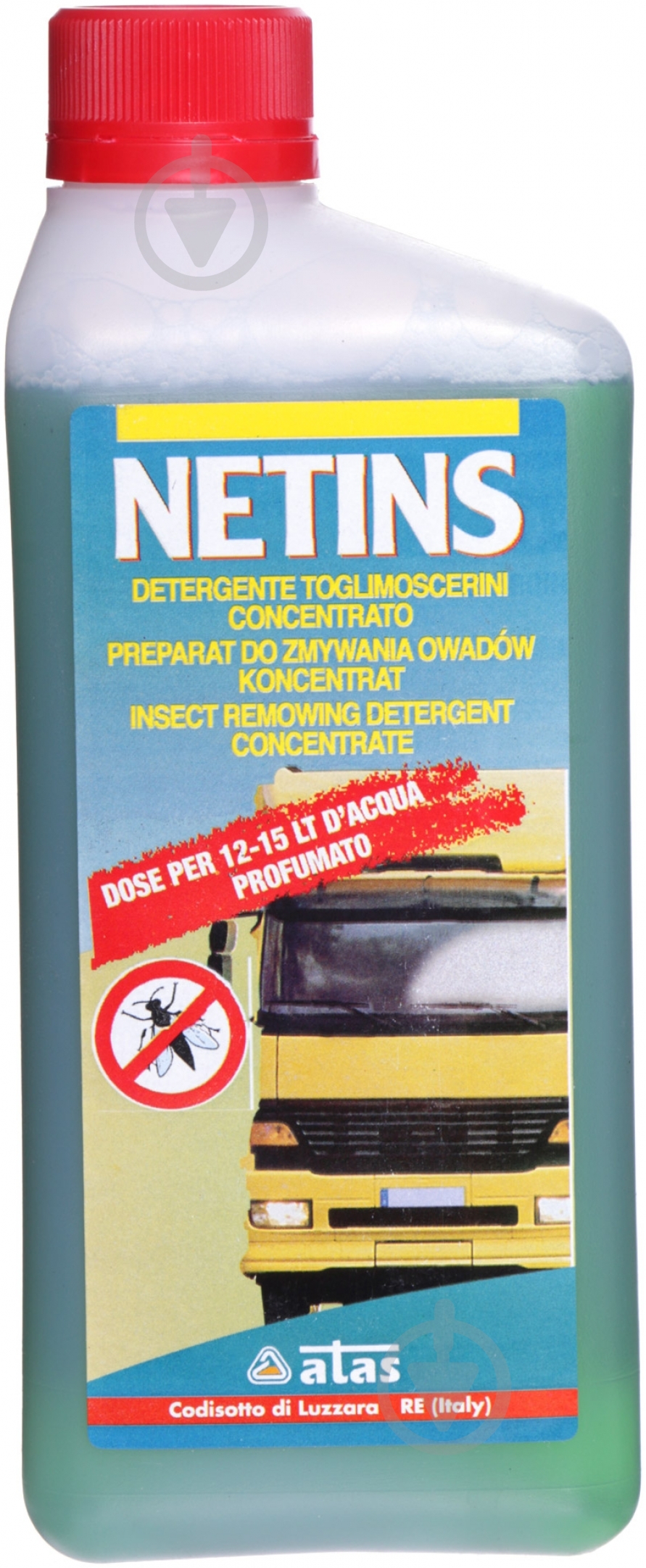 Очиститель стекол Atas NETINS 500 мл - фото 1