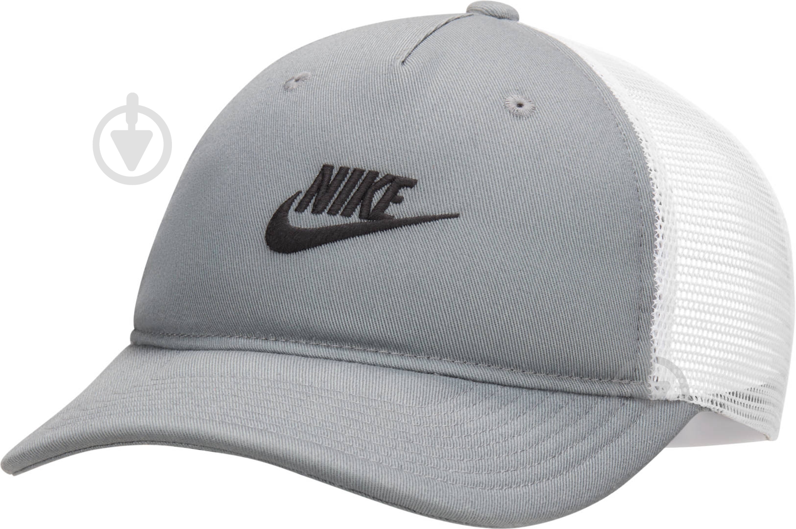 Кепка Nike U NK RISE CAP S CB FUT TRKR L FB5378-084 M-L серый - фото 2