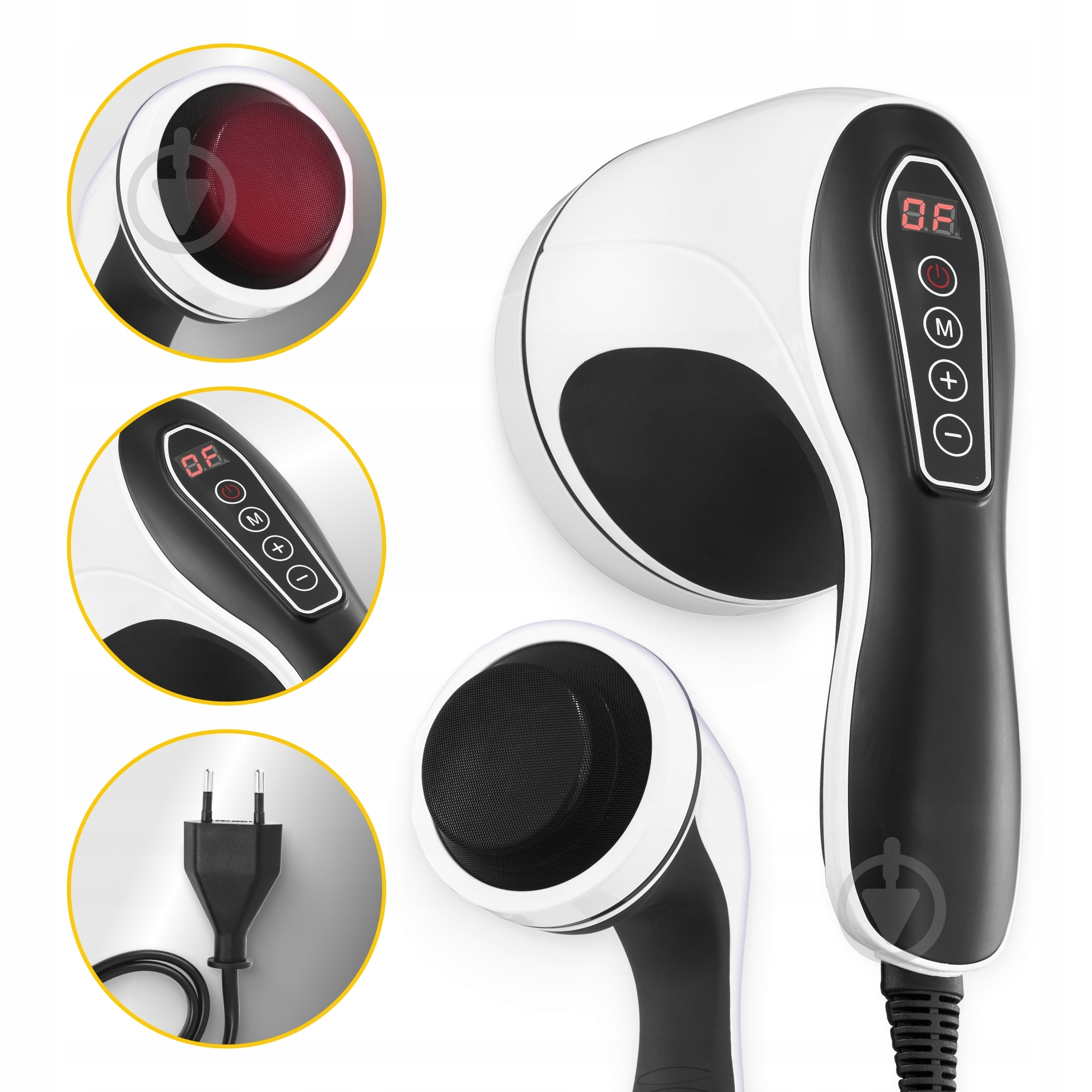 Ручной антицеллюлитный массажер 4fizjo Body Shaping 4 в 1 White (P-5907739319111) - фото 5