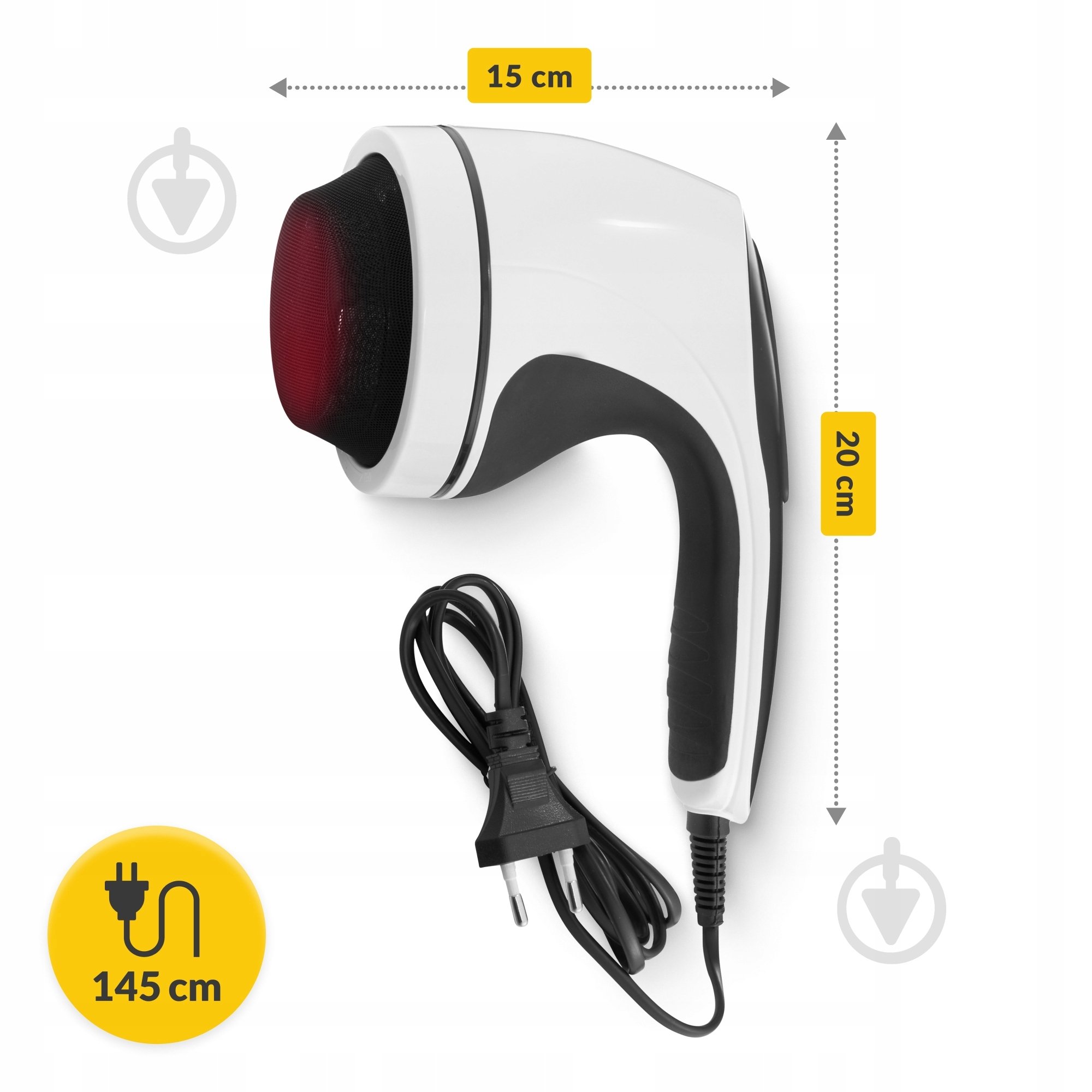 Ручной антицеллюлитный массажер 4fizjo Body Shaping 4 в 1 White (P-5907739319111) - фото 9