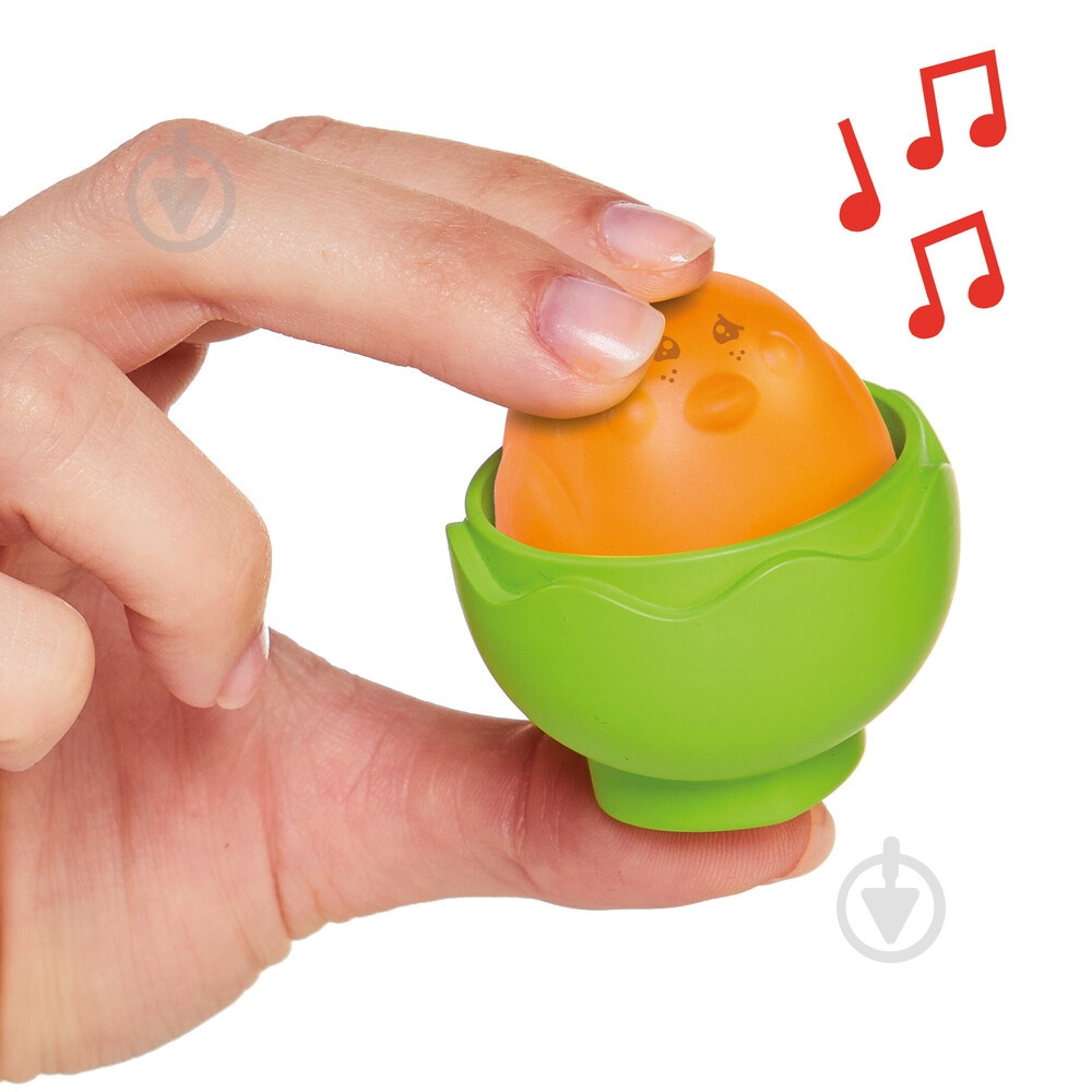Игровой набор Tomy Toomies Пирамидка из яиц-пищалок 124639 - фото 3 Игровой набор Tomy Toomies Пирамидка из яиц-пищалок 124639 - фото 3