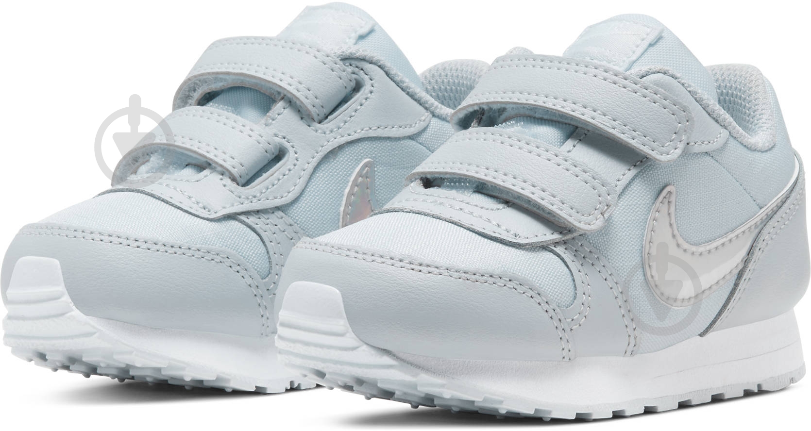 Кроссовки демисезонные Nike MD Runner 2 FP CW3550-400 р.26 белые - фото 1