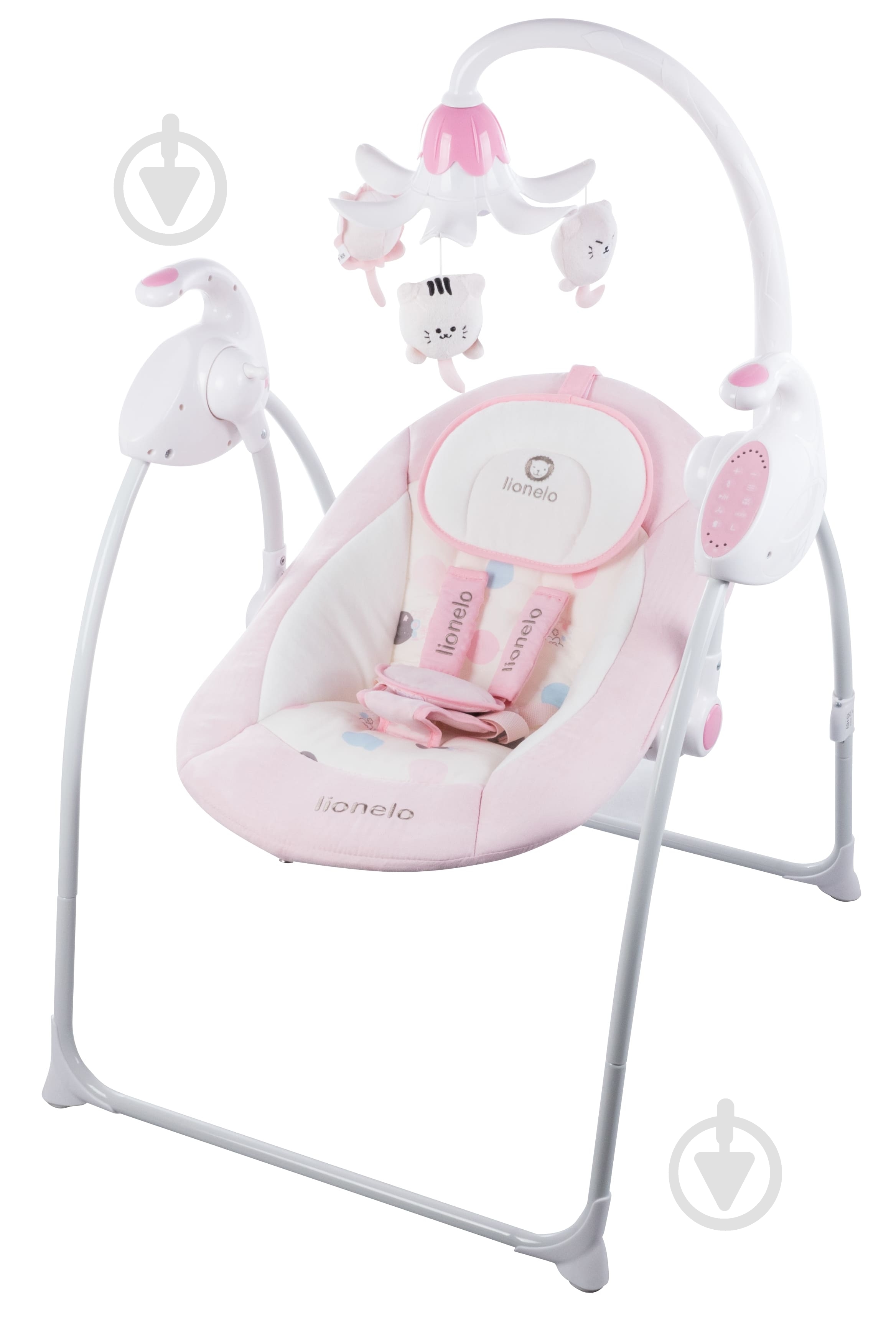 Кресло-качалка Lionelo Robin pink LO.RO02 - фото 1 Кресло-качалка Lionelo Robin pink LO.RO02 - фото 1