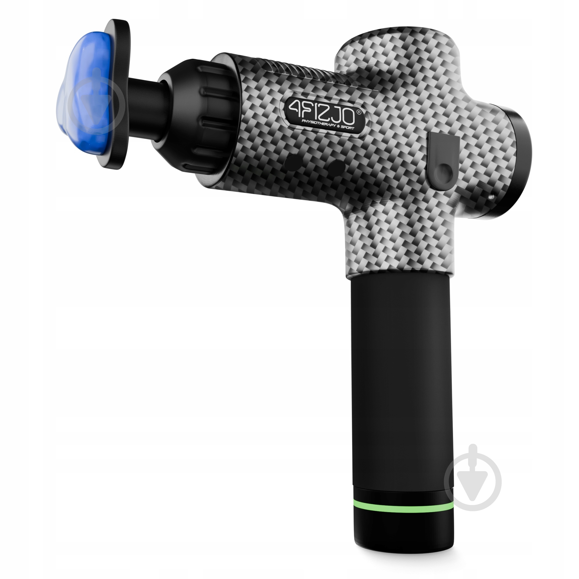Перкуссионный ручной массажер 4fizjo Massage Gun Ultra Cool Edition 100 Вт (P-5905973401470) - фото 2