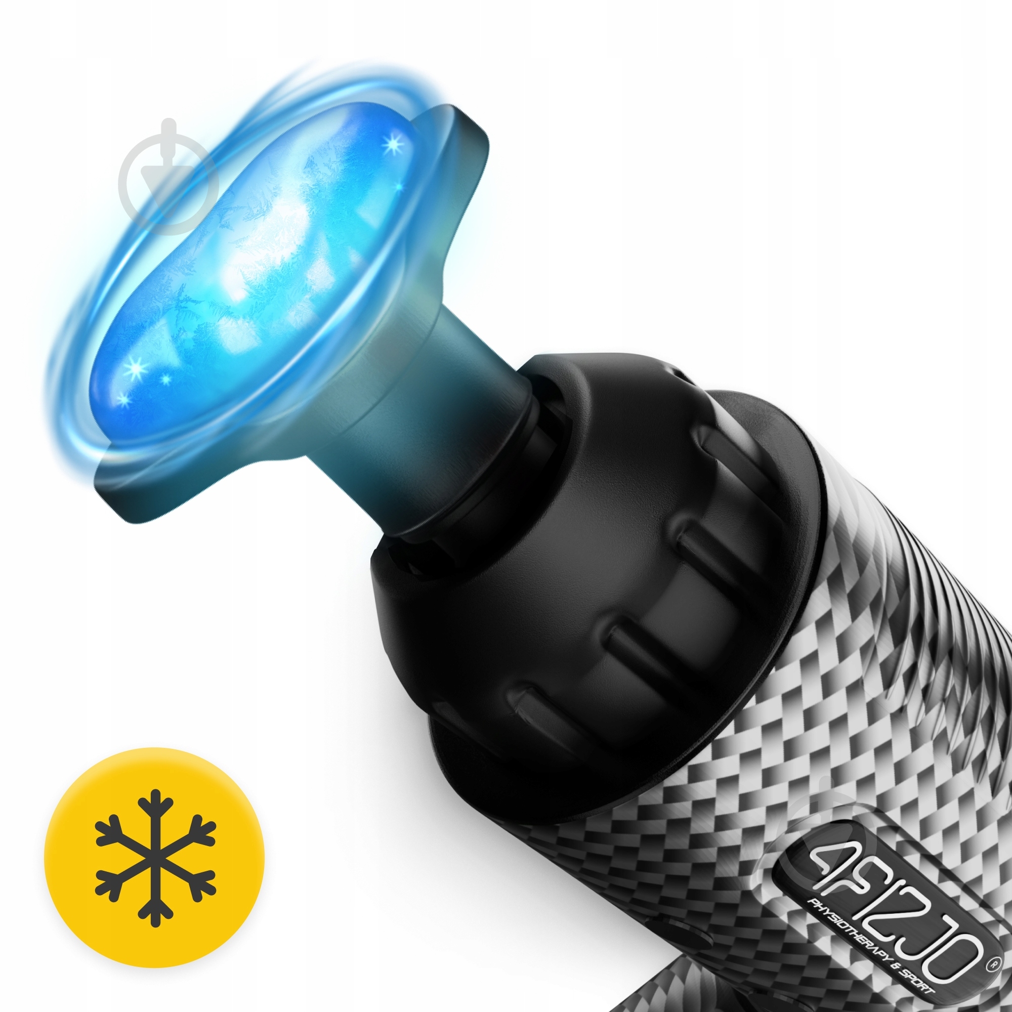 Перкуссионный ручной массажер 4fizjo Massage Gun Ultra Cool Edition 100 Вт (P-5905973401470) - фото 5