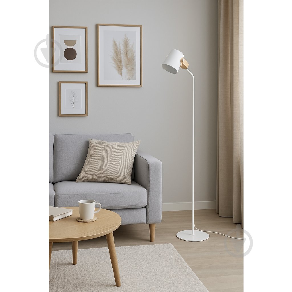 Торшер LIGHT SET VOLOSHKA TR GX53 білий - фото 2