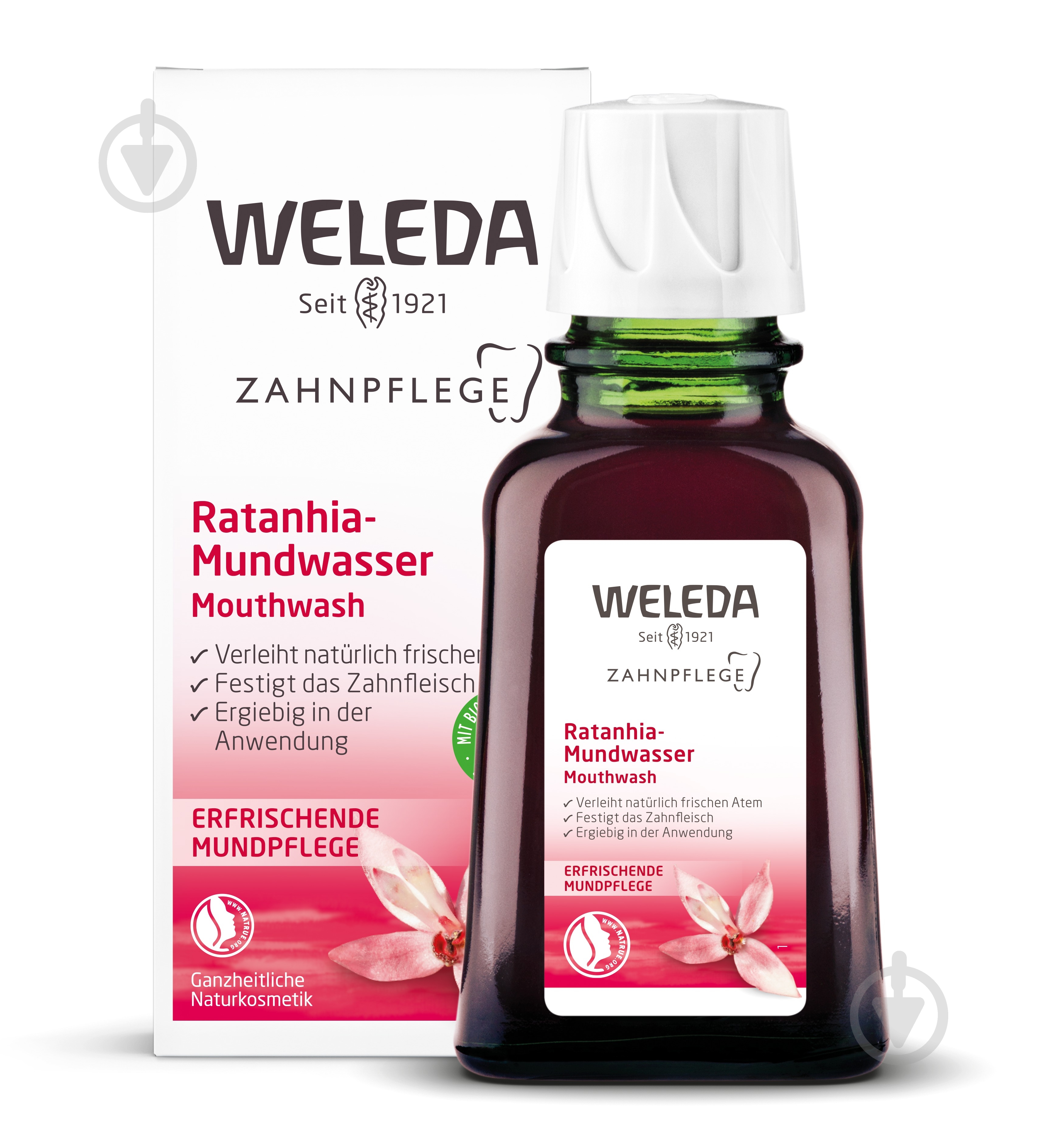 Ополаскиватель для полости рта Weleda Ратания 50 мл - фото 1