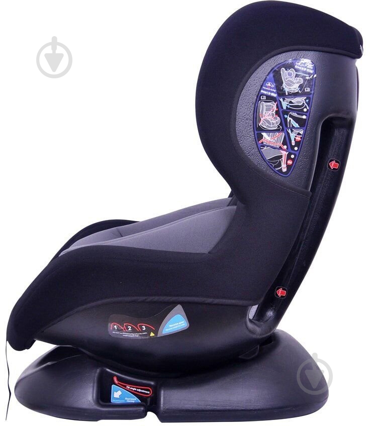 Автокресло Comsafe Shuttle (0+/1) серый 73653 - фото 6
