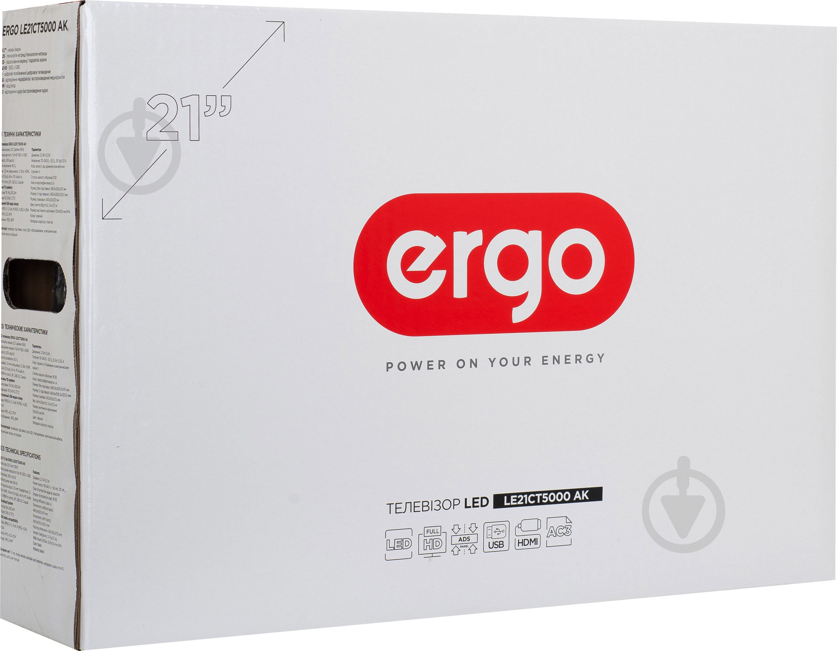 Телевизор Ergo LE24CT5000AK - фото 7