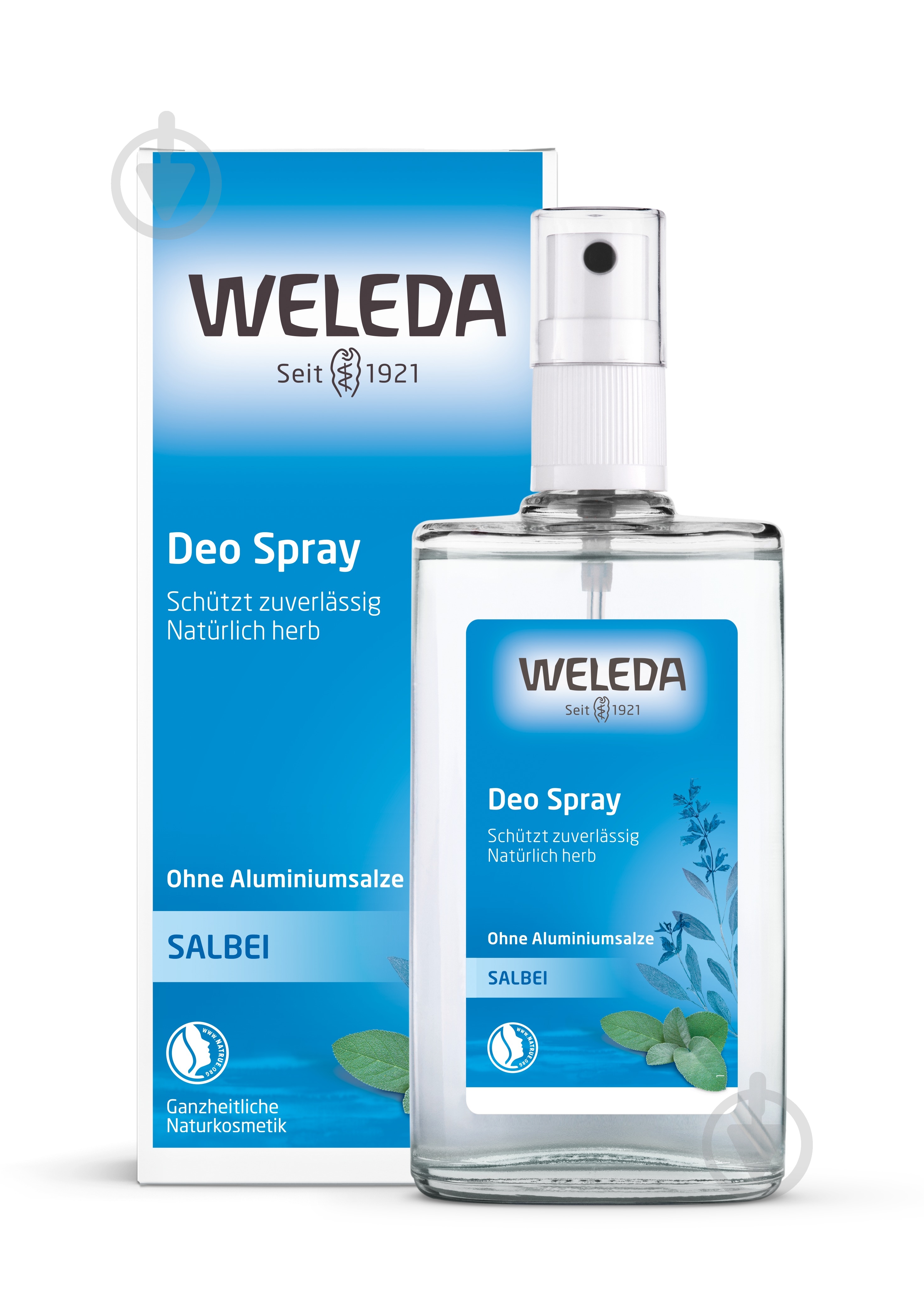 Дезодорант унісекс Weleda Шавлія 100 мл - фото 1