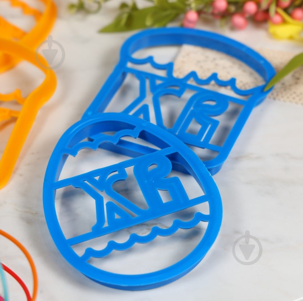 Форма для печенья Забава "ХВ" 2 шт. в ассортименте - фото 5