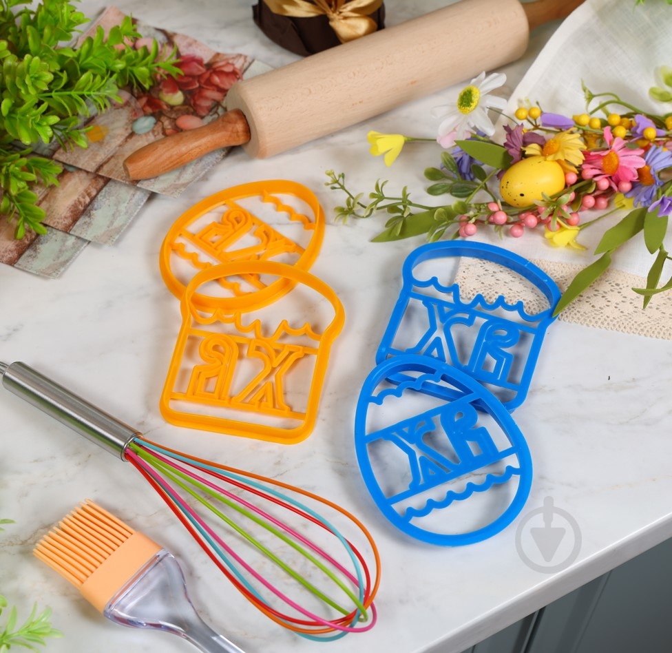 Форма для печенья Забава "ХВ" 2 шт. в ассортименте - фото 14