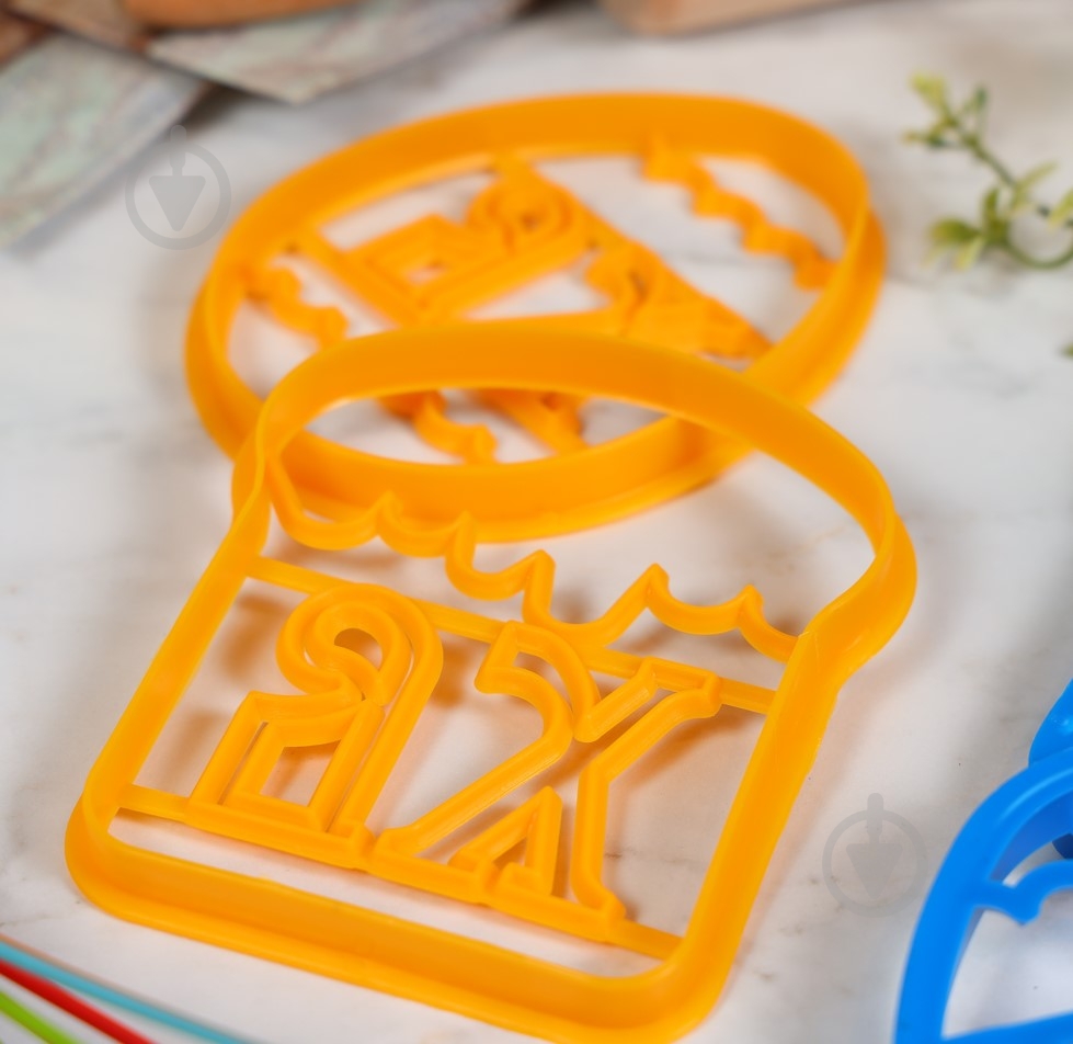 Форма для печенья Забава "ХВ" 2 шт. в ассортименте - фото 8