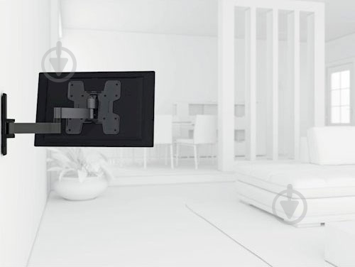 Крепление для телевизора Vogels W53060 поворотно-наклонные 19"-43" черный - фото 5