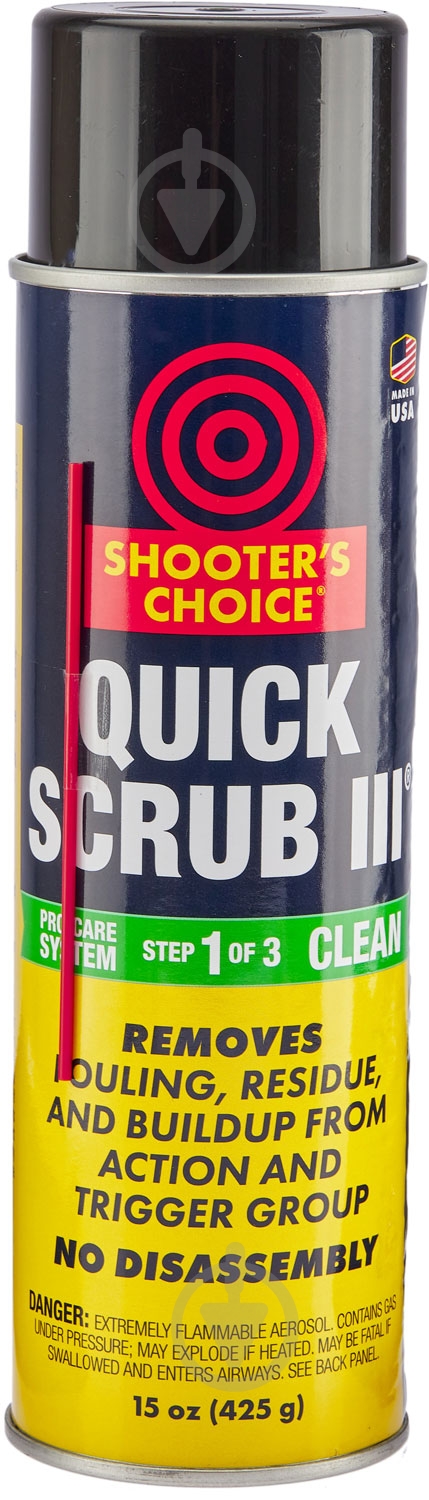 Средство для чистки оружия Shooters Choice Quick Scrub 15 oz - фото 1 Средство для чистки оружия Shooters Choice Quick Scrub 15 oz - фото 1