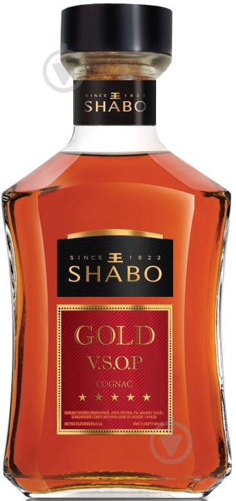 Коньяк Шабо Shabsky 5* 0,5 л - фото 1 Коньяк Шабо Shabsky 5* 0,5 л - фото 1
