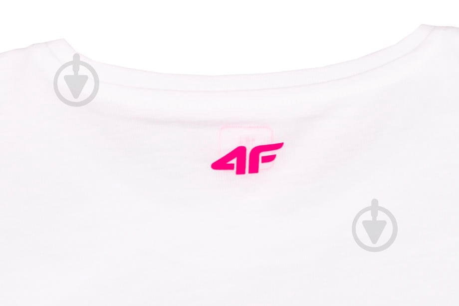 Футболка 4F HJL21-JTSD005A-10S белый - фото 5 Футболка 4F HJL21-JTSD005A-10S белый - фото 5
