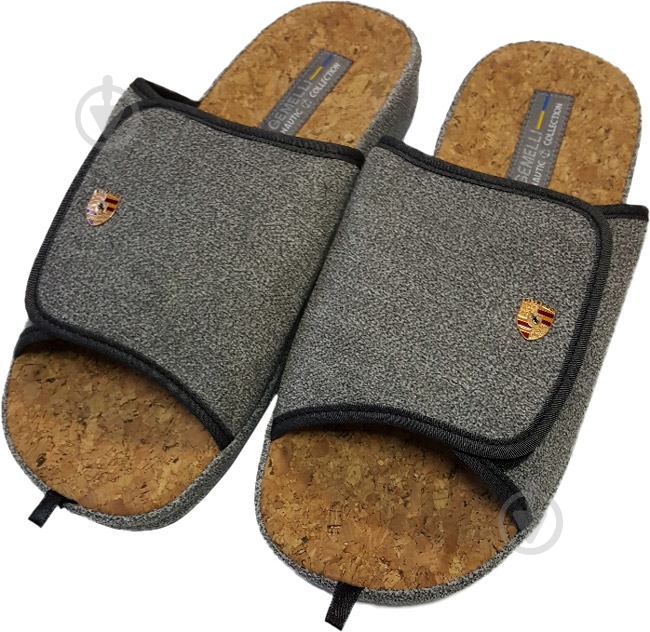 Тапки домашние Gemelli Девил 2 р. 43 серый - фото 1