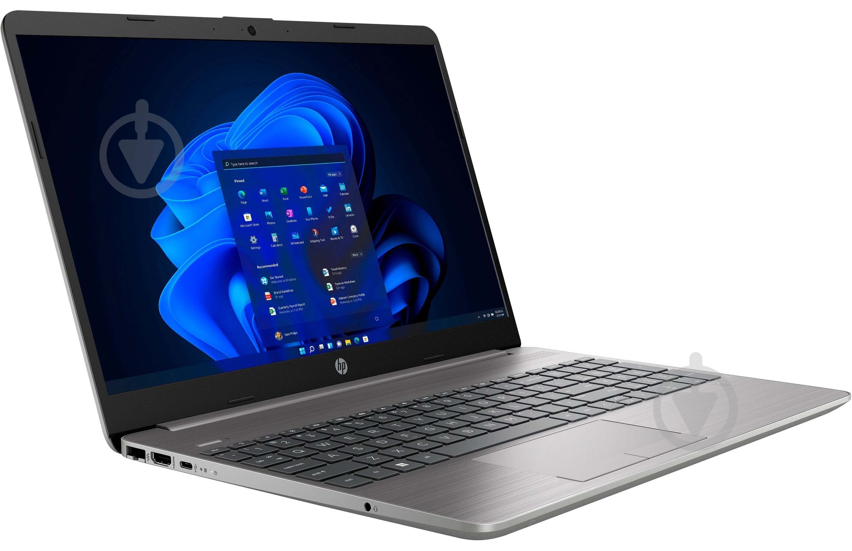 Ноутбук HP 250 G9 15,6" (6S6V5EA) gray - фото 3