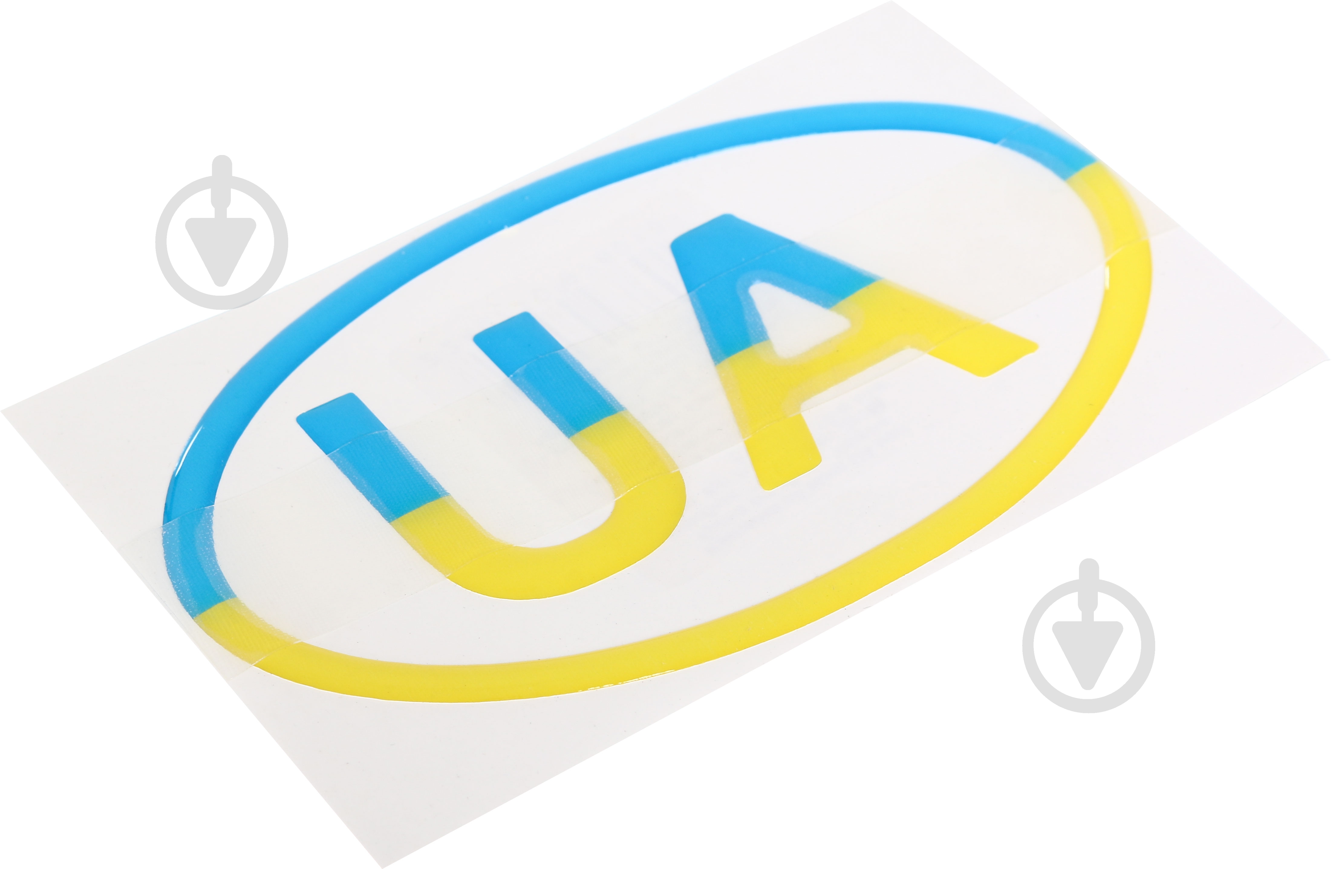 Наклейка объемная UA - фото 2