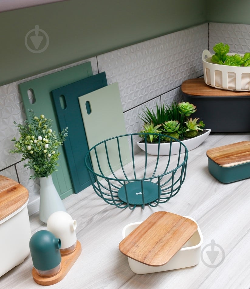 Кошик для фруктів Smart Kitchen by Flamberg Duck green 27х12,6 см - фото 6