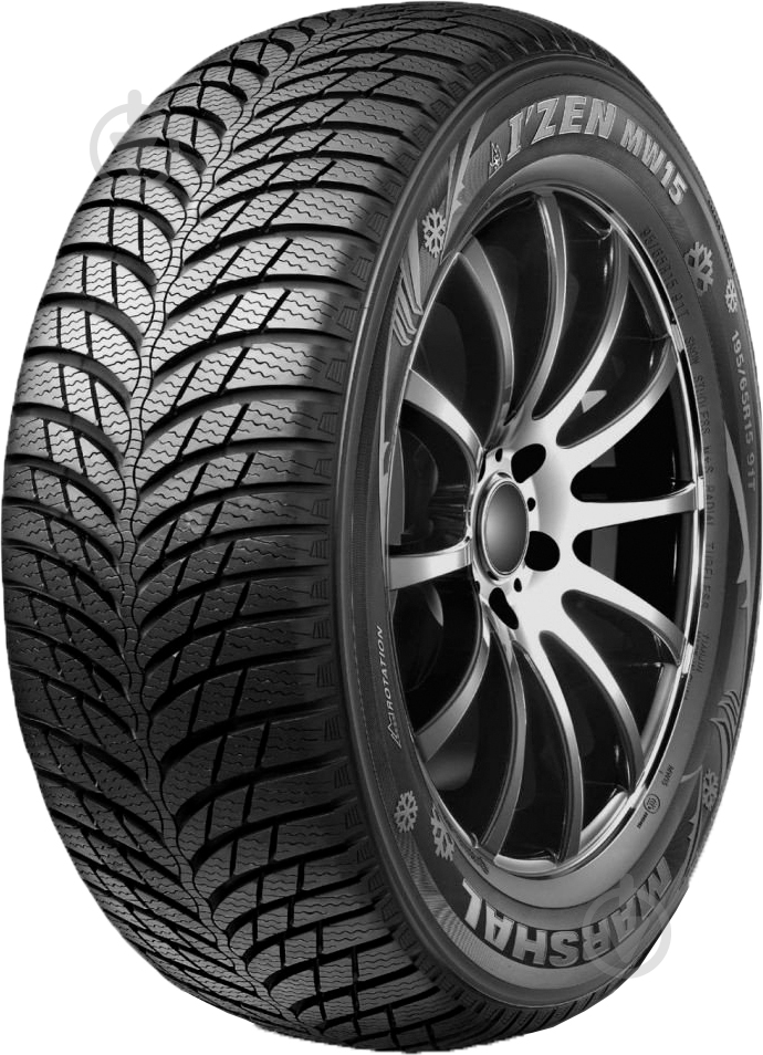 Шина Marshal Izen MW15 175/65 R14 82 T нешипована зима - фото 1