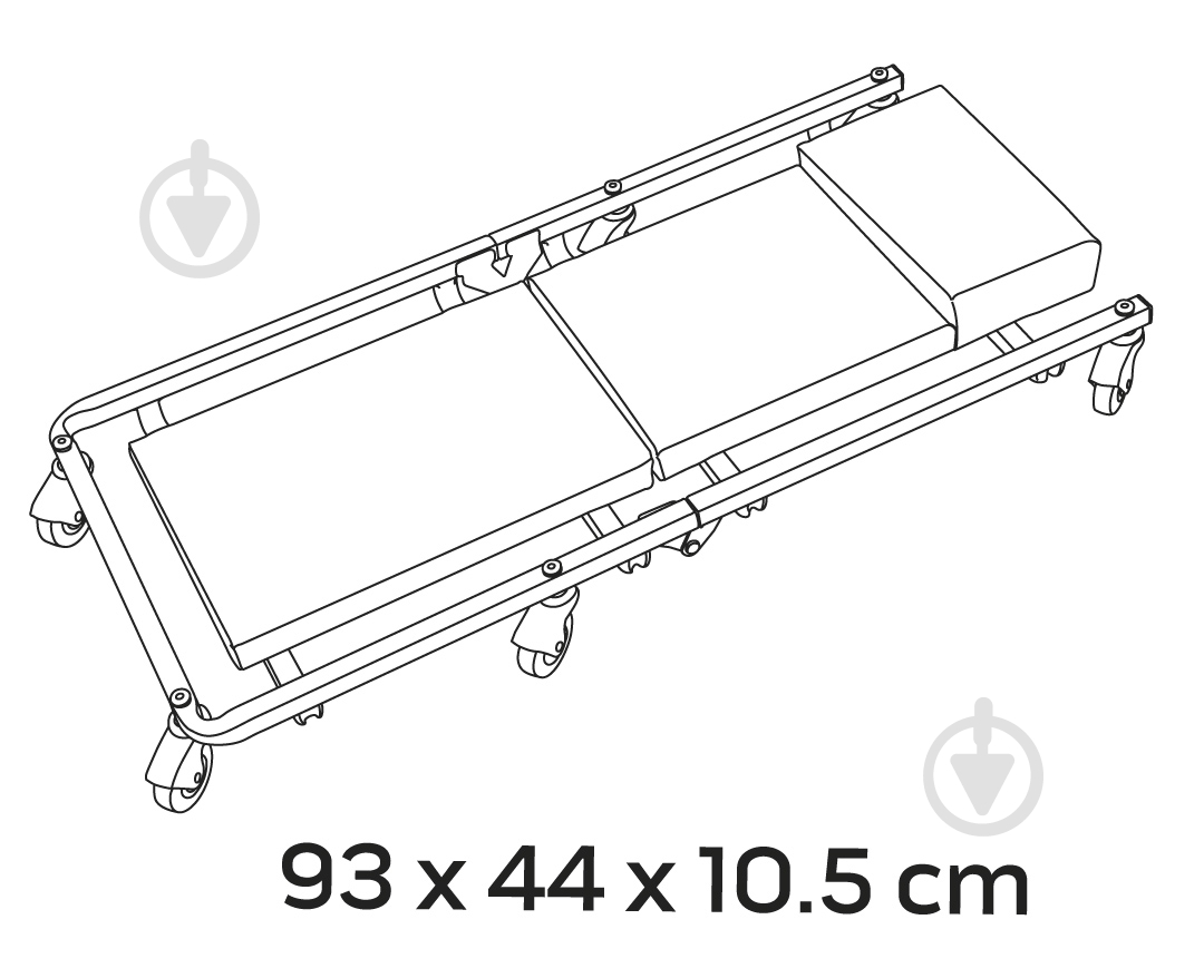 Лежак NEO tools 11-600 - фото 6