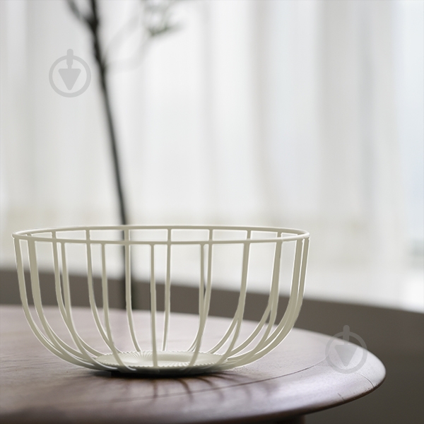 Кошик для фруктів Smart Kitchen by Flamberg Milk white 27х12,6 см - фото 6