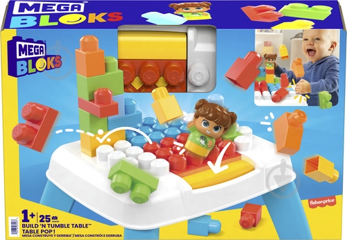 Конструктор Mega Bloks Розвивальний столик HHM99 - фото 5