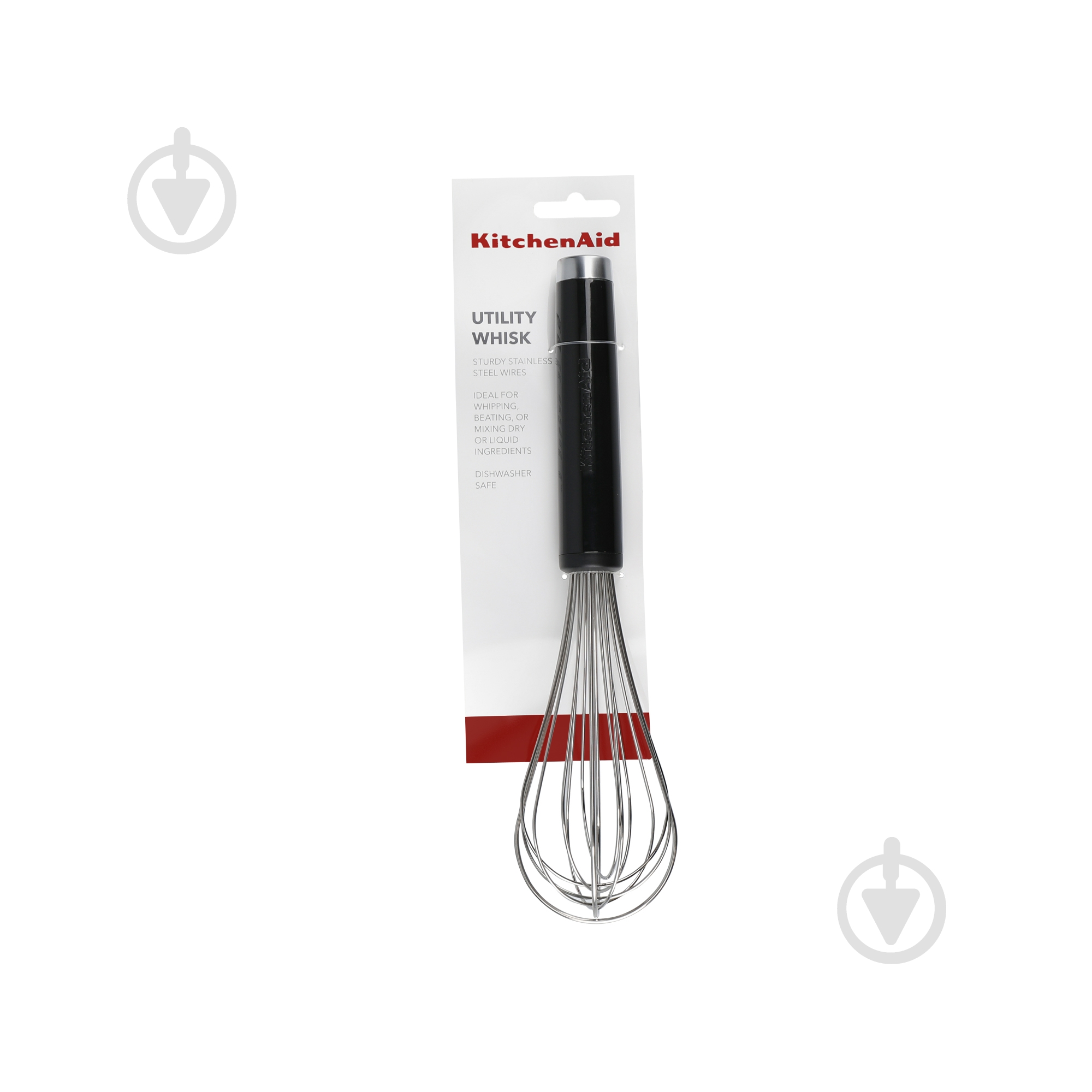 Вінчик KitchenAid 26,2 см, чорний (KCG060OHOBE) - фото 4