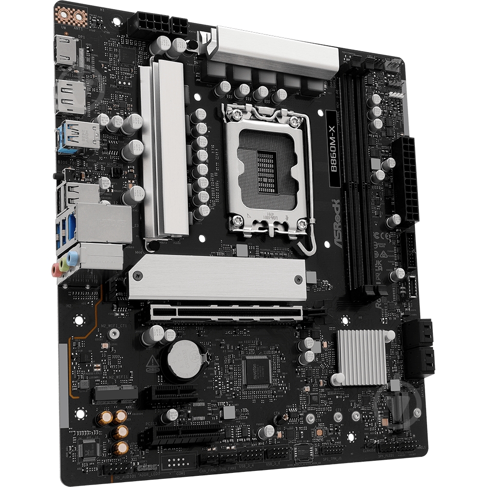 Материнская плата ASRock B860M-X (Socket 1851, Intel B860, micro ATX) - фото 2