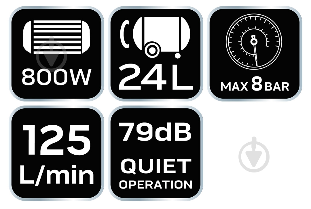 Компресор NEO tools 24 л 12K021 - фото 10