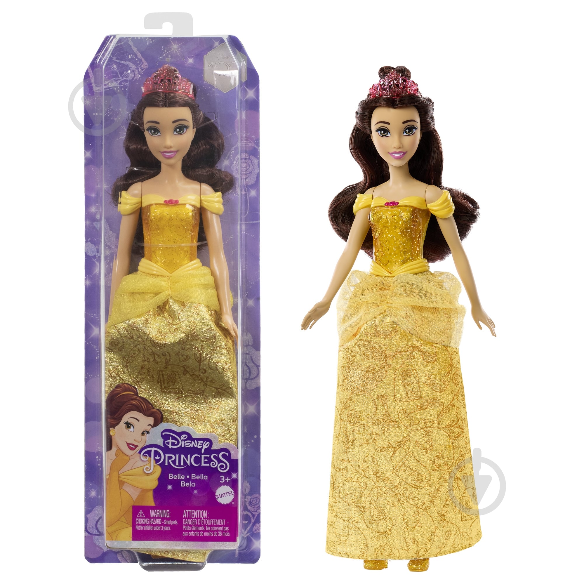 Кукла Disney Princes Белль Disney Princess HLW11 - фото 5 Кукла Disney Princes Белль Disney Princess HLW11 - фото 5