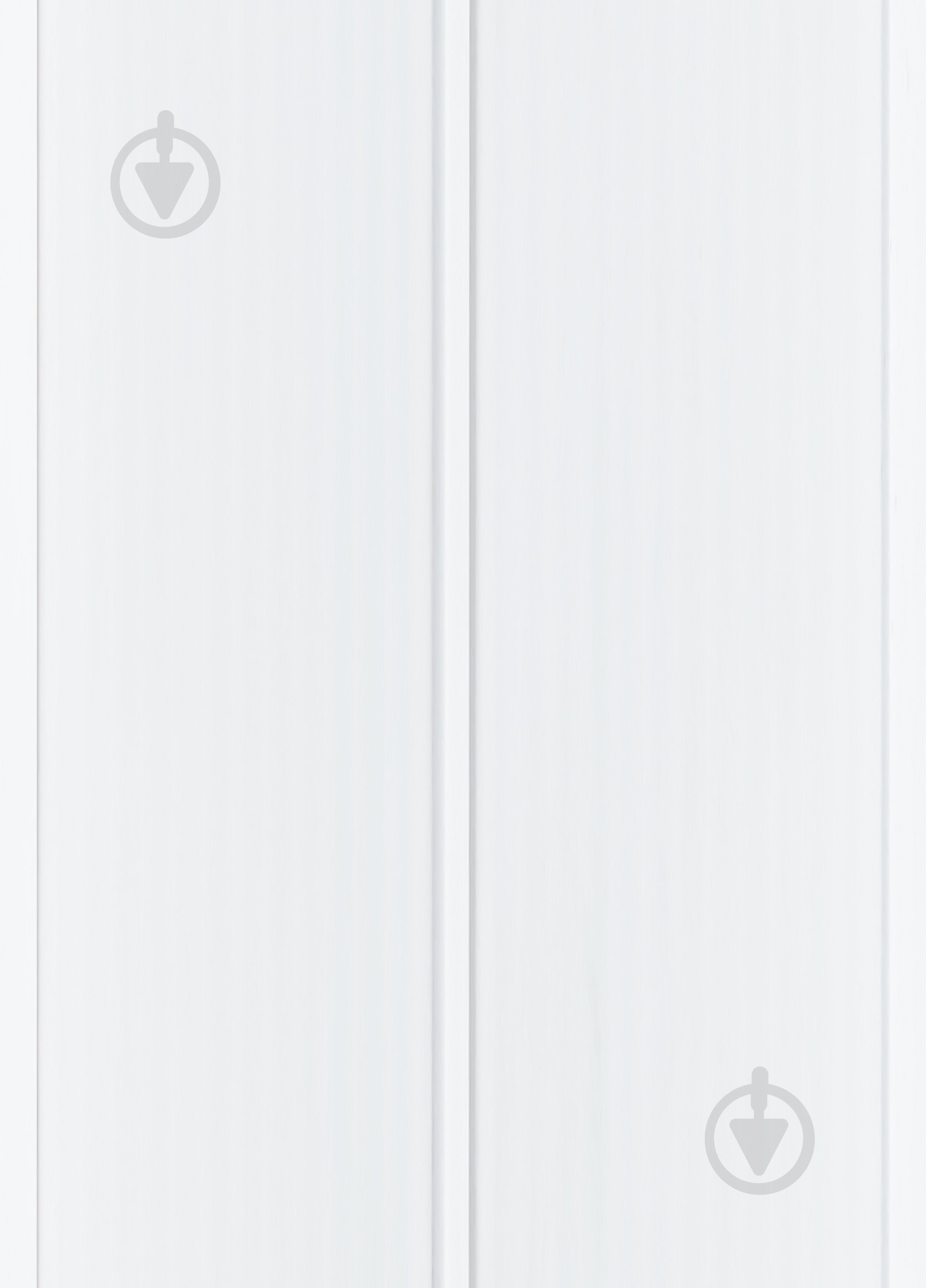 Панель ПВХ Decomax UP сніжно-біла 7x100x3000 мм (0,3 кв.м) - фото 2