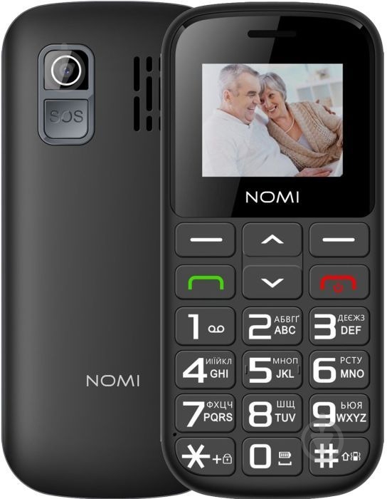 Мобильный телефон Nomi i1871 black 1016525 - фото 1 Мобильный телефон Nomi i1871 black 1016525 - фото 1