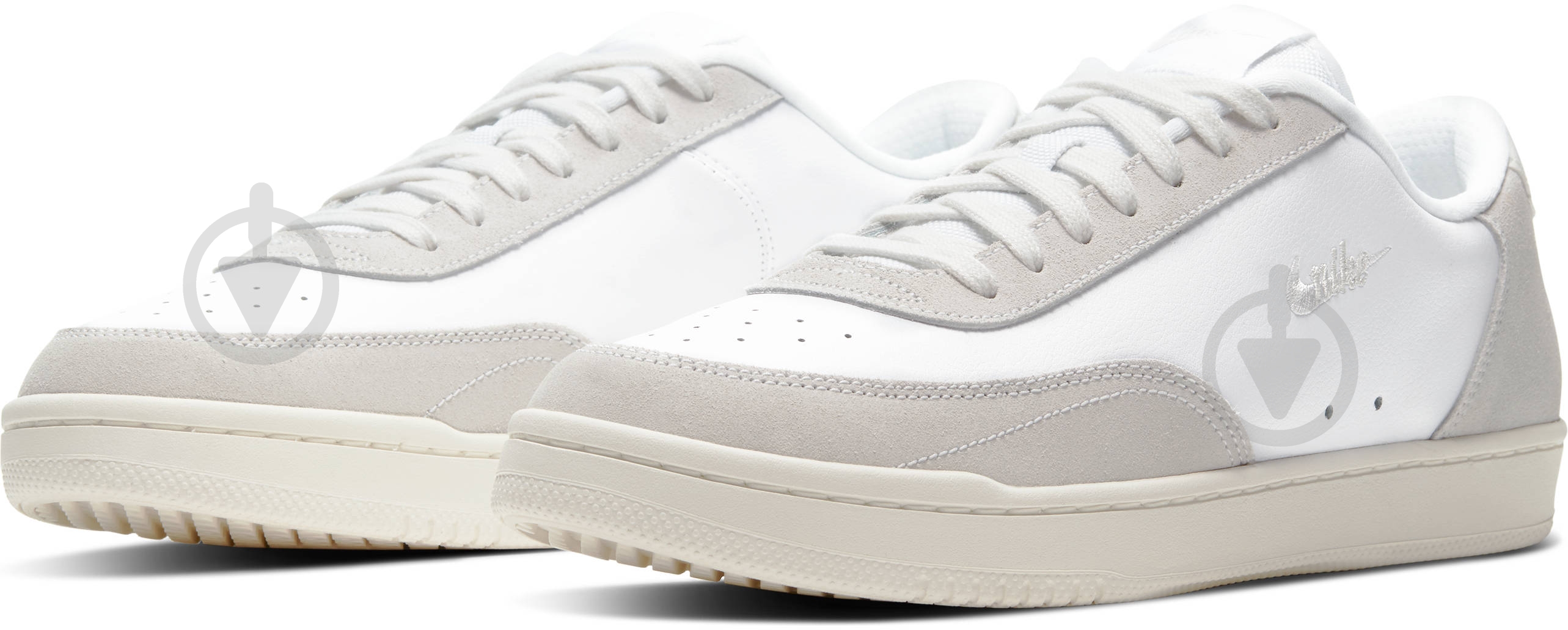 Кроссовки мужские демисезонные Nike COURT VINTAGE PREM WL CW7586-100 р.41 белые - фото 1