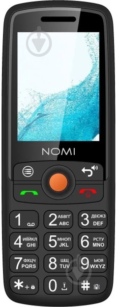 Мобильный телефон Nomi i2440 black 1125174 - фото 2 Мобильный телефон Nomi i2440 black 1125174 - фото 2